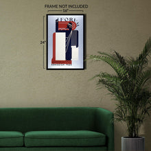 Cargar imagen en el visor de la galería, Digitally Restored and Enhanced 1936 Forum Educational Discussion Poster - WPA Federal Art Project - Depression Era Public Education - Historical Document Print