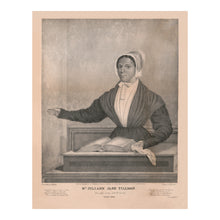 Cargar imagen en el visor de la galería, Digitally Restored and Enhanced 1844 Juliann Jane Tillman Portrait - AME Church Preacher - Philadelphia Antebellum Religious Leader - Archival Print