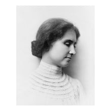 Cargar imagen en el visor de la galería, Digitally Restored and Enhanced 1904 Helen Keller Print - Radcliffe Graduate Portrait - Disability Rights Pioneer Educator - Archival Print