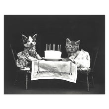 Load image into Gallery viewer, Digitally Restored and Enhanced 1914 Birthday Cake Print - Children Party Celebration - Progressive Era Childhood Illustration - Archival Print