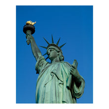 Load image into Gallery viewer, Digitally Restored and Enhanced 1980 Statue of Liberty Photo - New York Harbor Carol Highsmith - American Landmark Heritage - Archival Print