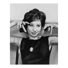 Load image into Gallery viewer, 1962 Barbra Streisand Print - Early Career Portrait - Broadway Singer Actress New York 1960s - Archival Print