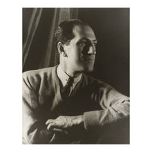 Cargar imagen en el visor de la galería, Digitally Restored and Enhanced 1937 George Gershwin Print - Composer Portrait Rhapsody in Blue - American Music Jazz Age Legend - Archival Print