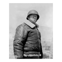 Cargar imagen en el visor de la galería, Digitally Restored and Enhanced 1943 General George Patton Print - WWII Military Portrait North Africa Campaign - World War II - Archival Print