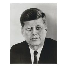 Cargar imagen en el visor de la galería, Digitally Restored and Enhanced 1961 John F. Kennedy Print - Official Presidential Portrait - White House Navy 35th President - Archival Print
