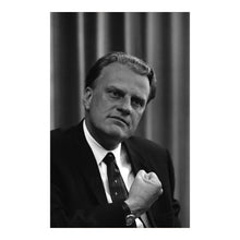 Cargar imagen en el visor de la galería, 1966 Billy Graham Print - Evangelist Portrait American Religious Leader - Mid-Century Ministry - Archival Print