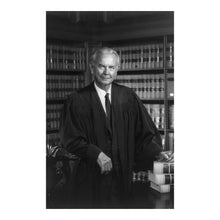 Load image into Gallery viewer, Digitally Restored and Enhanced 1972 William Brennan Print - Supreme Court Justice Portrait - Constitutional Law Civil Liberties - Archival Print