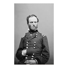 Load image into Gallery viewer, Digitally Restored and Enhanced 1860 William T. Sherman Print - Civil War General Union Army Commander - March to the Sea - Archival Print