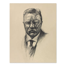 Load image into Gallery viewer, Digitally Restored and Enhanced 1919 Theodore Roosevelt Bust Portrait Photo - Theodore Roosevelt Photo Print - Vintage Photo of Teddy Roosevelt Poster