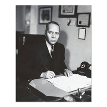Load image into Gallery viewer, Digitally Restored and Enhanced 1939 Charles Houston Photo Print - Vintage Portrait Photo of American Lawyer Charles Hamilton Houston Wall Art Poster