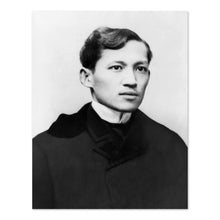 Load image into Gallery viewer, Digitally Restored and Enhanced 1861 Jose Rizal Bust Portrait Photo Print - Vintage Photo of Philippine National Hero Jose Rizal Poster Print Wall Art