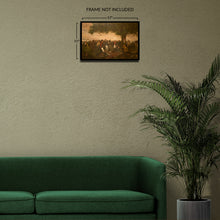 Load image into Gallery viewer, Digitally Restored and Enhanced 1836 Surrender of Santa Anna Photo Print - Vintage Poster Photo of The Surrender of Santa Anna Commissioned in 1886