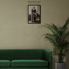 Load image into Gallery viewer, Digitally Restored and Enhanced 1895 Harriet Tubman Photo Print - Vintage Portrait Photo of Underground Railroad Leader Harriet Tubman Wall Art Poster