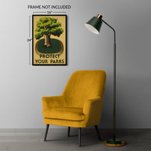 Load image into Gallery viewer, Digitally Restored and Enhanced 1938 Protect Your Parks Ohio Conservation WPA Federal Art Project Poster - Depression Era Art Deco - Archival Reproduction