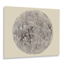 Load image into Gallery viewer, Digitally Restored and Enhanced 1971 Surface of The Moon Map Poster - Vintage Map of The Moon Wall Art Print - Old Map of The Moon Wall Poster