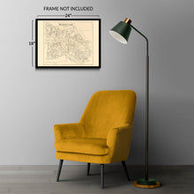 Load image into Gallery viewer, Digitally Restored and Enhanced 1880 Montgomery County Texas Map Print - Montgomery County Texas Map Wall Art - Vintage Map of Montgomery Texas Poster