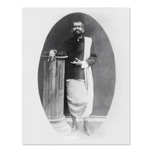 Cargar imagen en el visor de la galería, Digitally Restored and Enhanced 1901 Ramakrishna Paramahamsa Photo Print - Old Photo of Sri Ramakrishna Poster - Ramakrishna Chattopadhyaya Portrait Photo