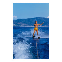 Cargar imagen en el visor de la galería, Digitally Restored and Enhanced 1954 Acapulco Water Skiing Print - Mexico Pacific Coast Resort Golden Age Travel - Mid Century Glamour - Archival Print