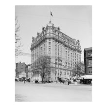 Cargar imagen en el visor de la galería, Digitally Restored and Enhanced 1902 Willard Hotel Washington Print - Pennsylvania Avenue Gilded Age Architecture - Historic DC - Archival Print
