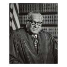 Load image into Gallery viewer, Digitally Restored and Enhanced 1976 Thurgood Marshall Print - Supreme Court Justice Portrait - Civil Rights Pioneer Legal History - Archival Print