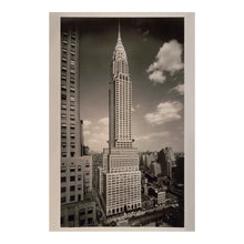 Load image into Gallery viewer, Digitally Restored and Enhanced 1930 Chrysler Building Photo - New York Art Deco Skyscraper - Jazz Age Manhattan Architecture - Archival Print