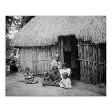 Load image into Gallery viewer, Digitally Restored and Enhanced 1903 A Native Hut in Puerto Rico Poster Photo - Vintage Photo of A Native Hut in San Juan Puerto Rico Wall Art Print