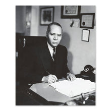 Load image into Gallery viewer, Digitally Restored and Enhanced 1939 Charles Houston Photo Print - Vintage Portrait Photo of American Lawyer Charles Hamilton Houston Wall Art Poster
