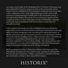 Load image into Gallery viewer, Digitally Restored and Enhanced 1887 La Crosse Wisconsin Map Poster - Vintage Bird's Eye View Perspective of La Crosse Map of Wisconsin Wall Art Print