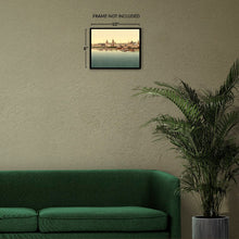Cargar imagen en el visor de la galería, Digitally Restored and Enhanced 1890 Mainz Rhine Bridge Germany Print - Photochrom Gutenberg City River Waterfront Cathedral - Victorian Era - Archival Print