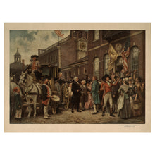 Load image into Gallery viewer, Digitally Restored and Enhanced 1947 Washington Inauguration Print - Philadelphia Congress Hall 1793 - Presidential Ceremony History - Archival Print