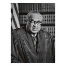 Load image into Gallery viewer, Digitally Restored and Enhanced 1976 Thurgood Marshall Print - Supreme Court Justice Portrait - Civil Rights Pioneer Legal History - Archival Print