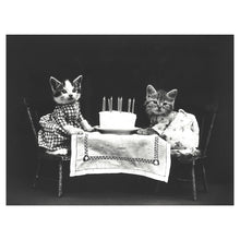 Load image into Gallery viewer, Digitally Restored and Enhanced 1914 Birthday Cake Print - Children Party Celebration - Progressive Era Childhood Illustration - Archival Print