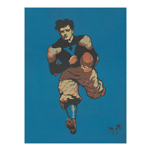 Cargar imagen en el visor de la galería, Digitally Restored and Enhanced 1903 Yale Football Poster - Collegiate Athletics Ivy League - New Haven Progressive Era - Archival Print