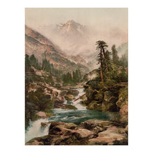 Cargar imagen en el visor de la galería, Digitally Restored and Enhanced 1898 Mount of the Holy Cross Print - Colorado Sawatch Range Rocky Mountain Landscape - Sacred Peak - Archival Print