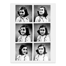 Load image into Gallery viewer, Digitally Restored and Enhanced 1939 Anne Frank Portrait Photo - Vintage Photograph of Anne Frank The Author of The Diary of A Young Girl Wall Art Poster