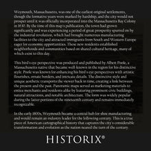 Load image into Gallery viewer, Digitally Restored and Enhanced 1885 South Weymouth Massachusetts Map Poster - Vintage South Weymouth Norfolk County Map of Massachusetts Wall Art Print