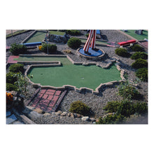 Load image into Gallery viewer, Digitally Restored and Enhanced 1996 Weirs Beach Mini Golf Print - Lake Winnipesaukee New Hampshire Roadside Americana - Summer Resort - Archival Print