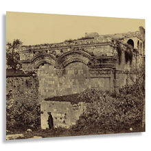 Cargar imagen en el visor de la galería, Digitally Restored and Enhanced 1856 Golden Gate Jerusalem Print - Holy Land Old City Wall Biblical Sacred Site - Victorian Era - Archival Print