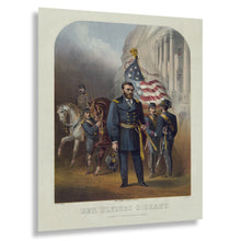 Cargar imagen en el visor de la galería, Digitally Restored and Enhanced 1868 Ulysses S. Grant Portrait Print - Civil War Union General - Reconstruction Era American History - Museum-Quality Print