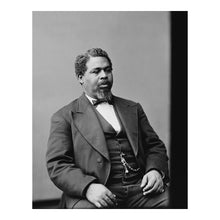 Load image into Gallery viewer, Digitally Restored and Enhanced 1870 Robert Smalls Portrait Print - Civil War Hero Congressman African American History - Reconstruction - Archival Print