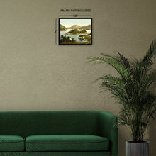 Cargar imagen en el visor de la galería, Digitally Restored and Enhanced 1890 Upper Lake Killarney Ireland Print - Photochrom County Kerry MacGillycuddy Reeks Mountains - Victorian Era - Archival Print