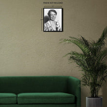 Cargar imagen en el visor de la galería, Digitally Restored and Enhanced 1933 First Lady Eleanor Roosevelt Portrait Photo - Vintage Photo of United States First Lady Eleanor Roosevelt Poster Print
