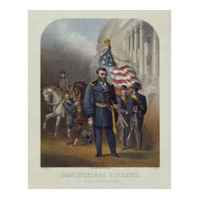 Cargar imagen en el visor de la galería, Digitally Restored and Enhanced 1868 Ulysses S. Grant Portrait Print - Civil War Union General - Reconstruction Era American History - Museum-Quality Print