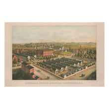 Load image into Gallery viewer, Digitally Restored and Enhanced 1864 Douglas Stanton Hospitals Washington DC Print - Magnus Civil War Union Medical Camp - Union - Archival Print