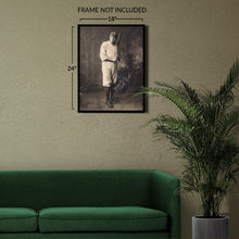 Cargar imagen en el visor de la galería, Digitally Restored and Enhanced 1920 Babe Ruth Portrait Photo - Baseball Legend - Golden Era Sports History Photography - Gallery-Quality Print