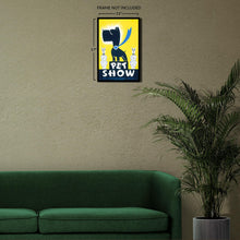 Load image into Gallery viewer, Digitally Restored and Enhanced 1939 Pet Show WPA Federal Art Project Recreation Project Poster - Depression Era Art Deco - Archival Reproduction