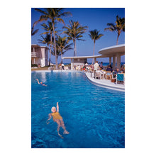 Load image into Gallery viewer, Digitally Restored and Enhanced 1954 La Coquille Club Florida Print - Palm Beach Resort Society Mid Century - Winter Season Glamour - Archival Print