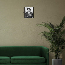 Cargar imagen en el visor de la galería, Digitally Restored and Enhanced 1956 Althea Gibson Photo Print - Vintage Portrait Photo of Tennis Player Althea Gibson Poster Holding Tennis Racquet