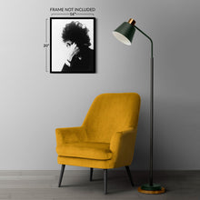 Cargar imagen en el visor de la galería, Digitally Restored and Enhanced 1967 Bob Dylan Photo Print - Vintage Portrait Photo of Singer Songwriter Bob Dylan Poster Wall Art