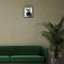 Load image into Gallery viewer, Digitally Restored and Enhanced 1923 Marcus Garvey Poster Photo - Vintage Portrait Photo of Marcus Mosiah Garvey in Uniform Facing Left Print Wall Art